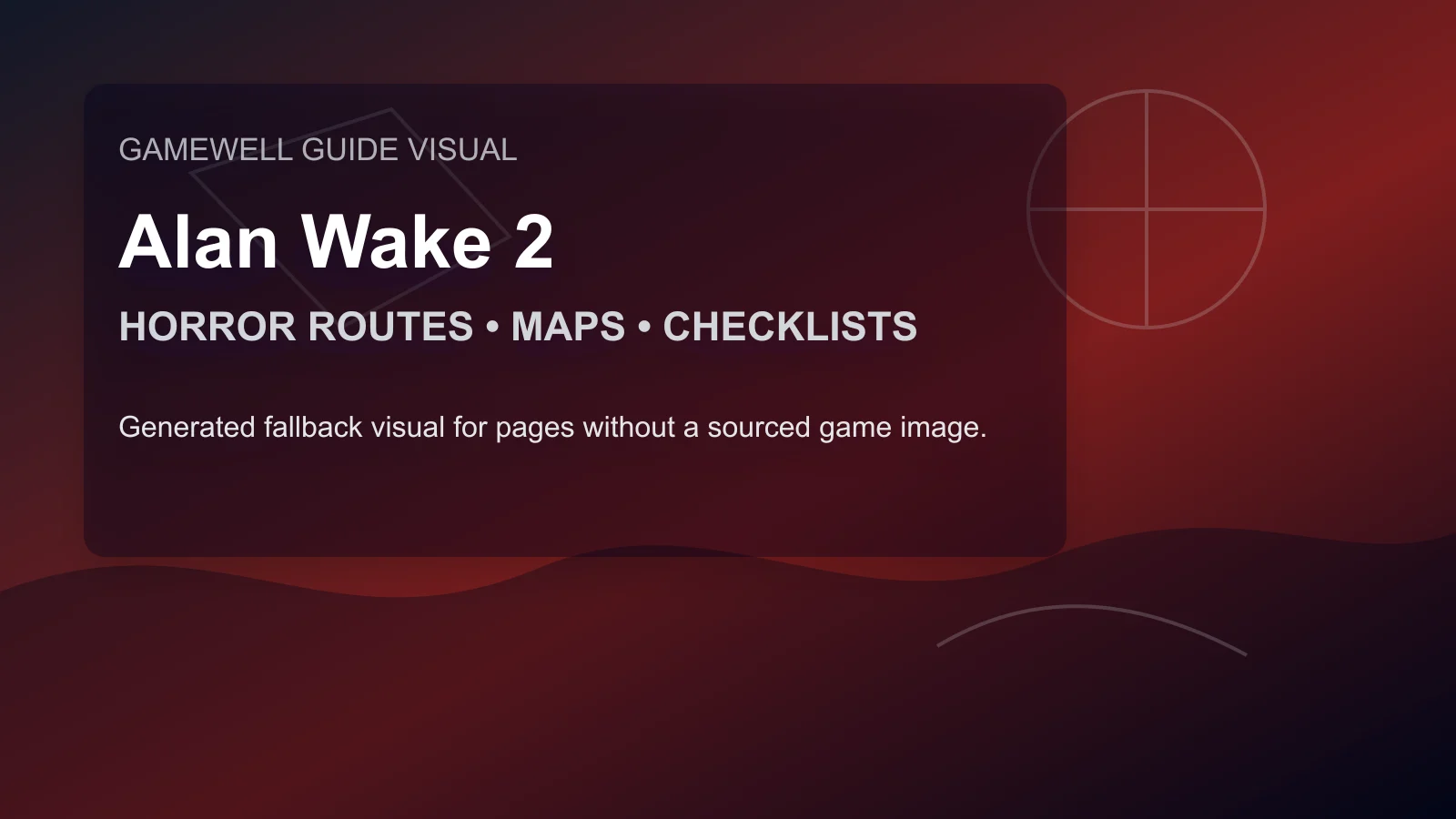 Alan Wake 2 Beginner FAQ: Routes, Systems, Quests, and Updates